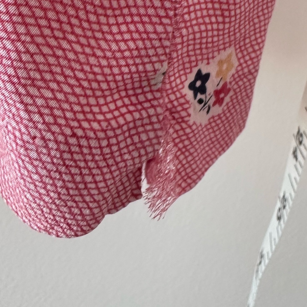 Urban Outfitters Cooperative 100% Silk Floral Ruffle Dress/top | Size Large - Picture 13 of 14